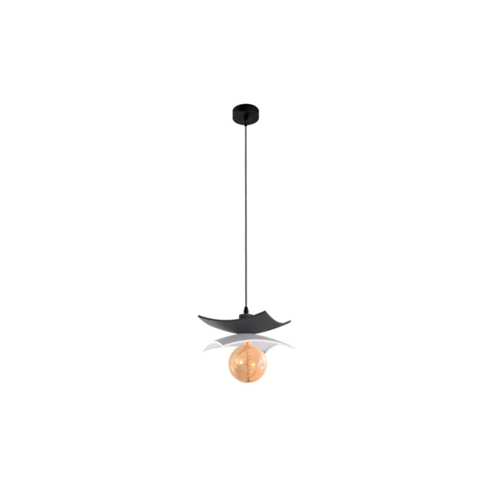 Elmark ROBBY függeszték 1xE27 fekete-fehér 955ROBBY1/BL