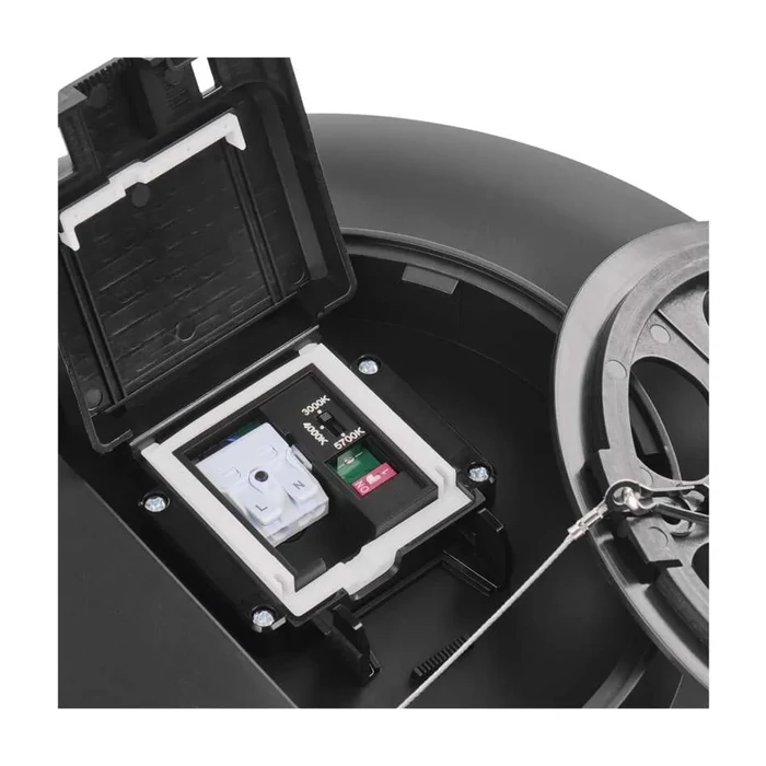 Emos DIONI LED mennyezeti lámpa 15W 1725 lm CCT kerek fekete IP55 ZM7153