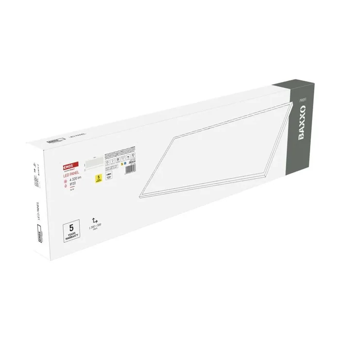 Emos falon kívüli LED panel 120x30 cm 36W 4320lm 4000K ZB3614