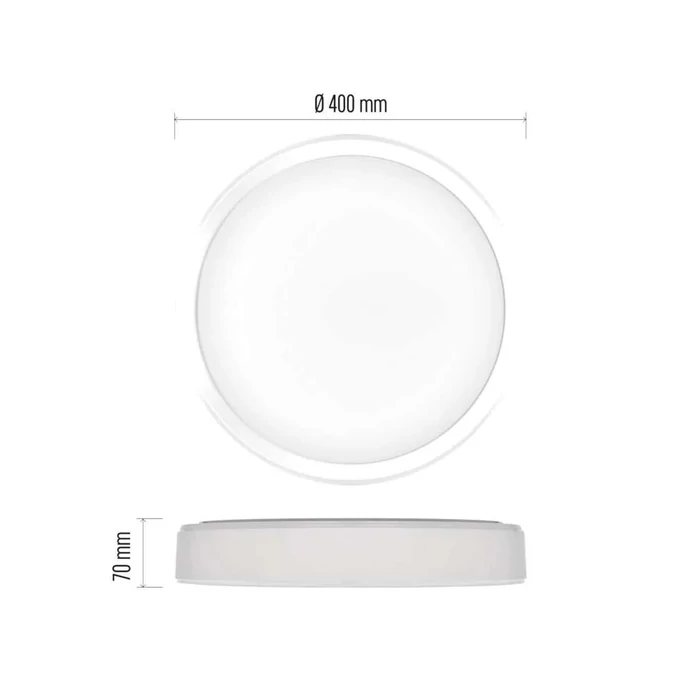 Emos ILVI LED mennyezeti lámpa 30W 1800lm CCT dimmelhető IP20 ZM5168
