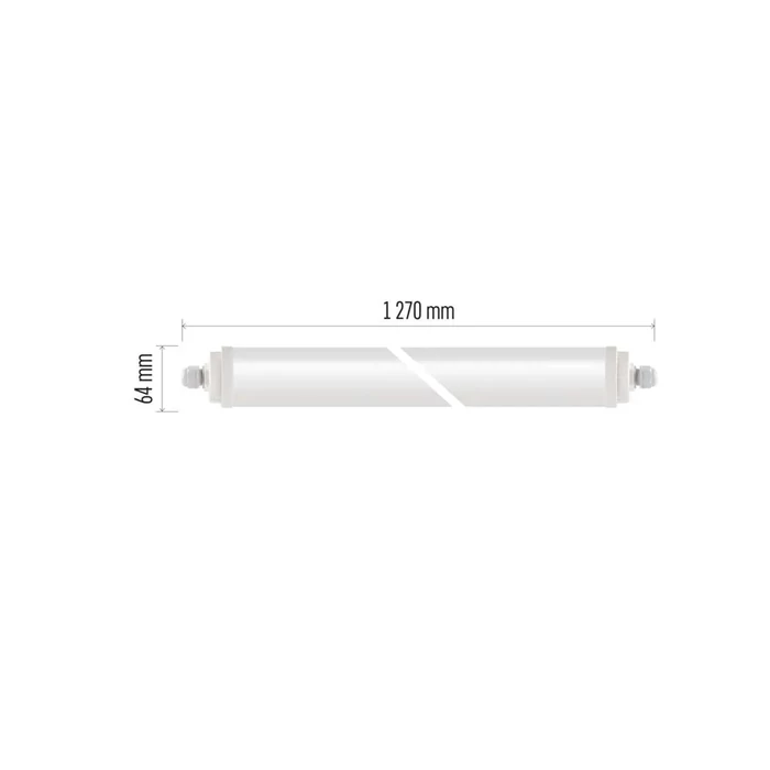 Emos LED armatúra 34W 4000K 4100lm por és páramentes lámpatest IP65 FESTY ZT4420
