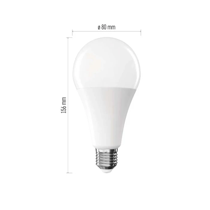Emos LED izzó classic A80 E27 20W 2452lm 2700K ZQ5E81