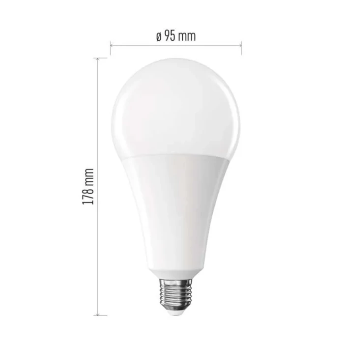 Emos LED izzó classic A95 E27 28W 3452lm 2700K ZQ5E91