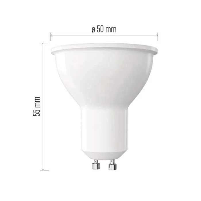 Emos LED izzó classic MR16 GU10 3W 535lm 4000K ZQ8338