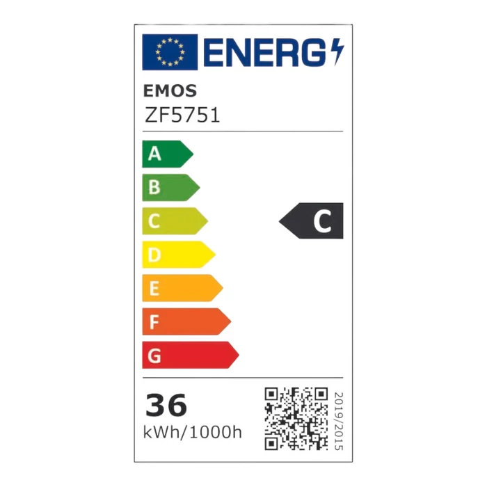 Emos LED izzó filament ED90 E27 36W 6000lm 4000K ZF5751