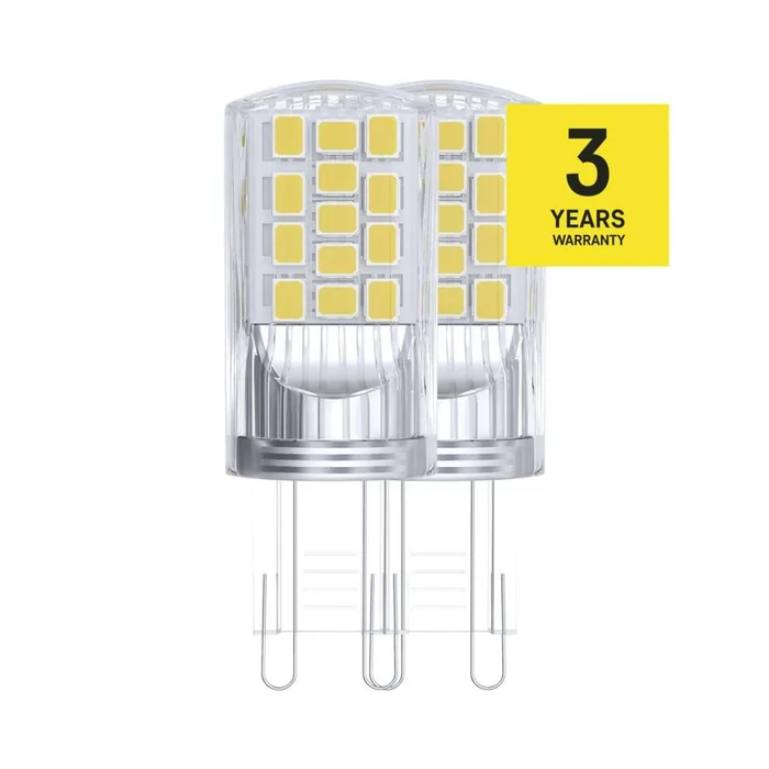Emos LED izzó G9 4W 470lm 3000K Classic JC 2db/csomag ZQ9544.2