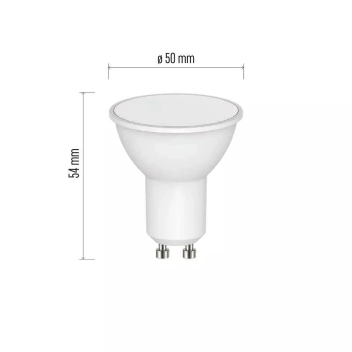 Emos LED izzó GU10 3,8W 4000K természetes fehér 320 lumen MR16 ZQ8341