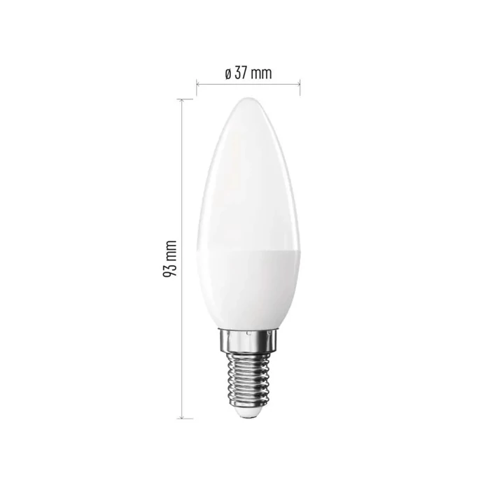 Emos LED izzó gyertya E14 2,2W 250lm 2700K C37 Classic ZQ3E01
