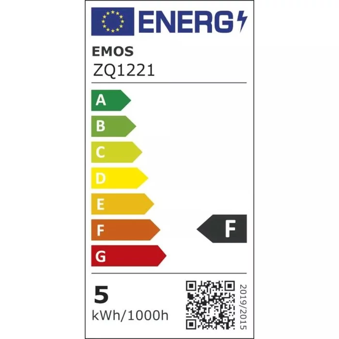 Emos LED izzó kisgömb E14 5W 4000K természetes fehér 470 lumen ZQ1221