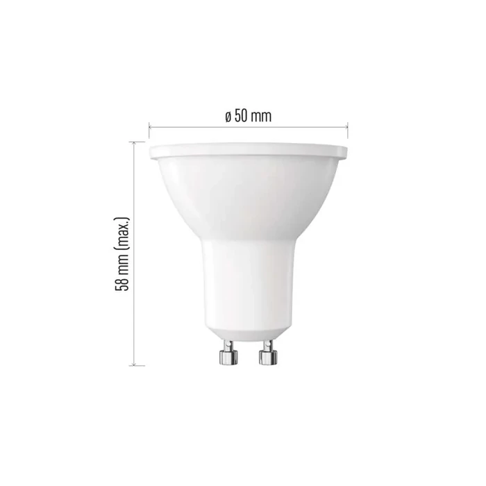 Emos LED izzó spot GU10 10W 1000lm 3000K Basic ZL8F52