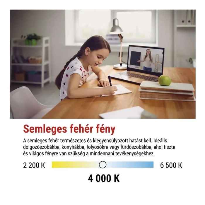 Emos LED izzó spot GU10 1,3W 150lm 4000K Classic ZQ8EL3