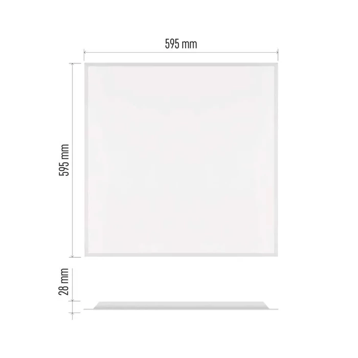 Emos LED panel 60x60 cm 36W 4000lm 4000K 5 év Garancia DIXXO ZB2410