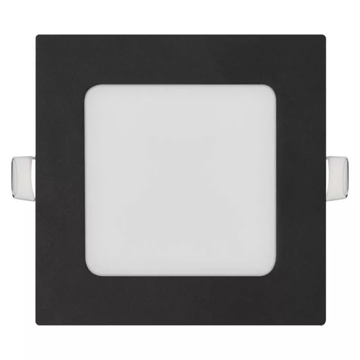 Emos NEXXO LED panel süllyeszthető négyzet fekete 7W CCT 480lm IP40/IP20 ZD2323