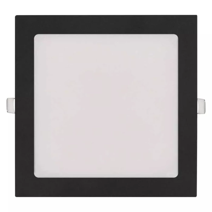 Emos NEXXO LED panel süllyeszthető négyzet fekete 18W CCT IP20/IP40 1600lm ZD2343