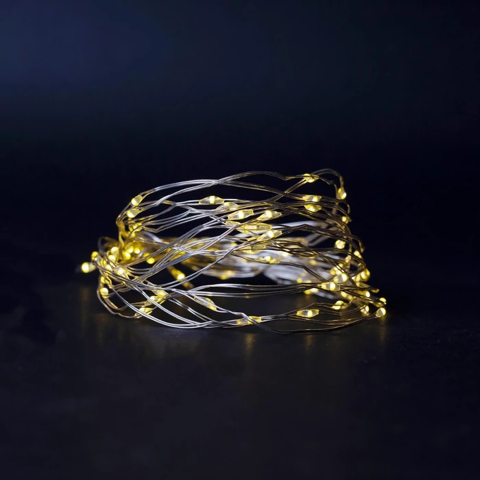 Entac karácsonyi fényfüzér beltéri 1,1m 20 LED meleg fehér IP20 ECL-S20WW