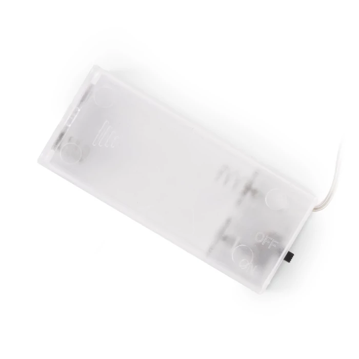 Entac karácsonyi fényfüzér beltéri 1,3m áttetsző műanyag golyó 10 LED meleg fehér IP20 ECL-CPB-10WW