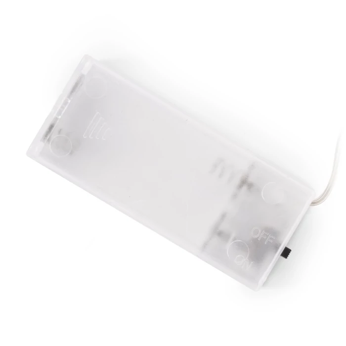 Entac karácsonyi fényfüzér beltéri 1,65m színes csillag 10 LED meleg fehér IP20 ECL-CCSD-10WW