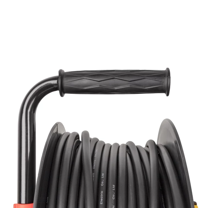 Entac kültéri kábeldob 25m gumikábellel 4 dugalj H05RR-F 3x1,5 IP44 ESCR44G4-25