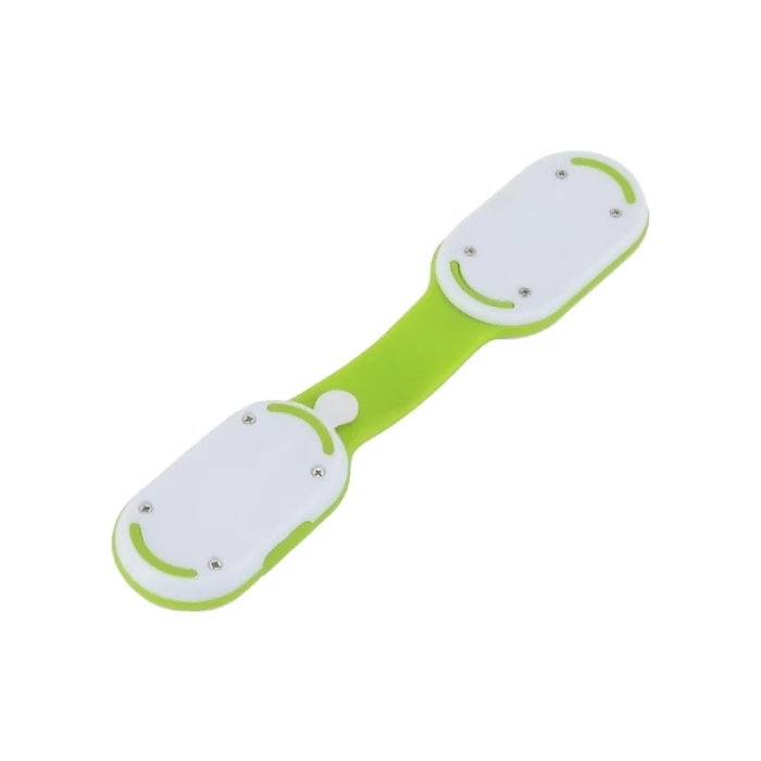 Entac LED elemlámpa mágneses csíptethető 1W 60lm zöld EFL-MCL