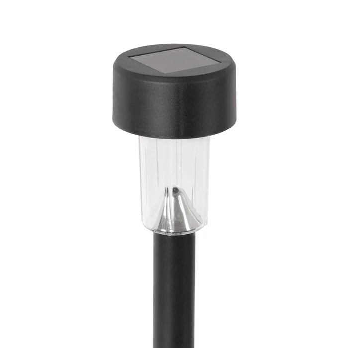 Entac napelemes kerti szolár lámpa leszúrható fekete 360mm 1 LED IP44 EGSL-P1LC36-PDQ