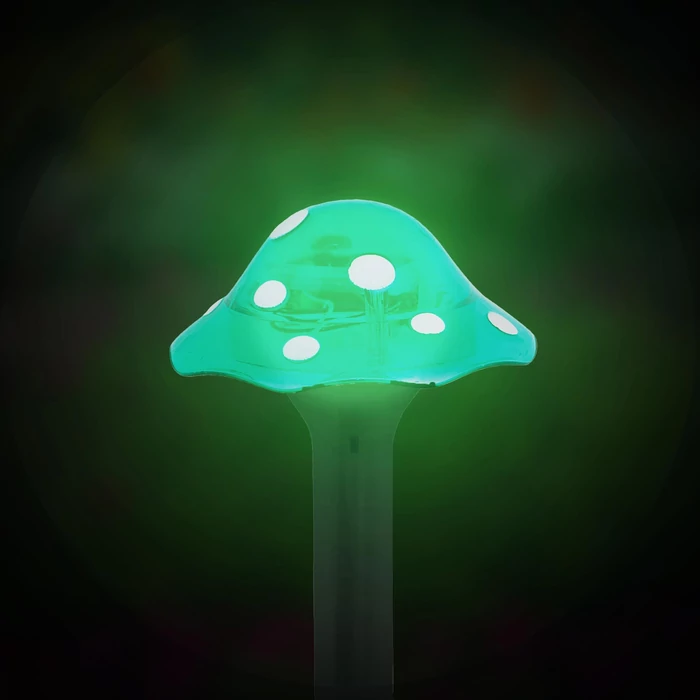 Entac napelemes kerti szolár lámpa leszúrható gomba 335mm 1 LED IP44 EGSS-4MUSH-33.5