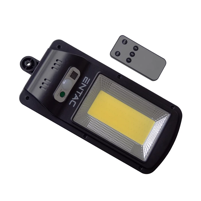 Entac napelemes LED fali lámpa 5W mozgásérzékelős IP65 ESLP-COB-NR