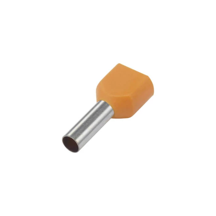 Érvéghüvely iker 2x10mm2  E24I