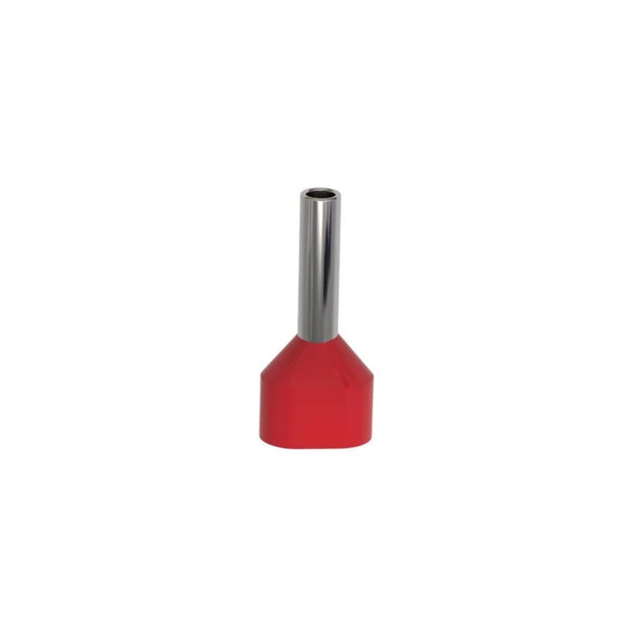 Érvéghüvely iker 2x6mm2   E22I