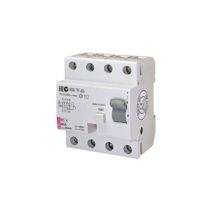 ETI Fi 4p 40A/ 30mA    2062143/ 2061612