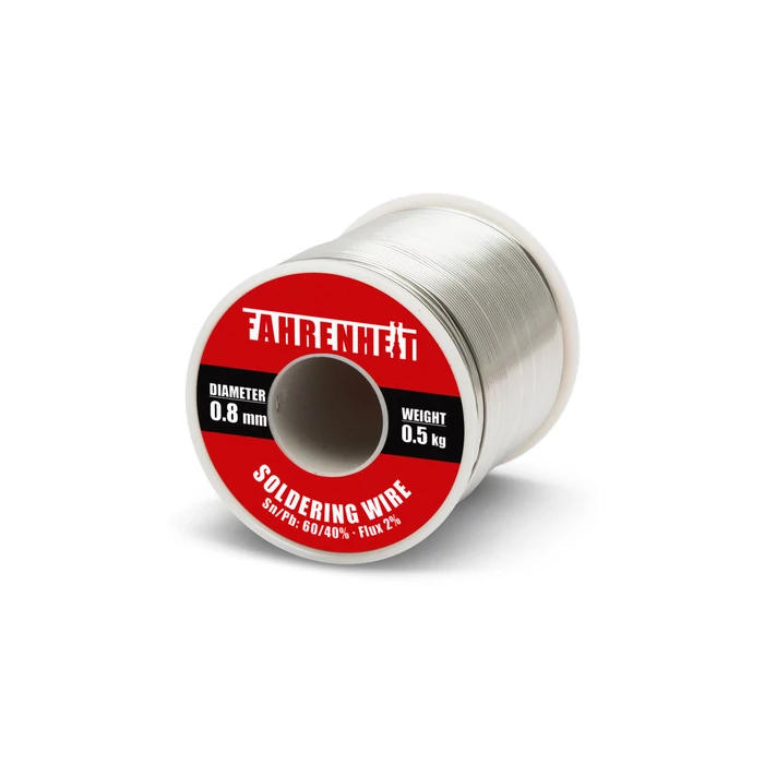 Fahrenheit forrasztó ón 0,8 mm átmérő 0,5 kg 55084