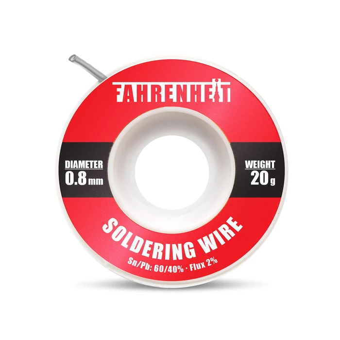 Fahrenheit forrasztó ón 0,8 mm átmérő 20 g 55130
