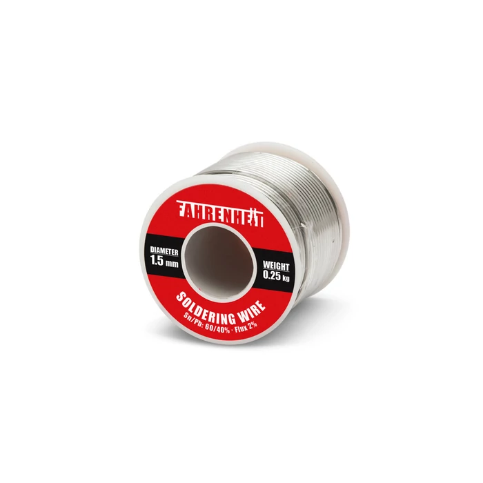 Fahrenheit forrasztó ón 1,5 mm átmérő 0,25 kg 55087