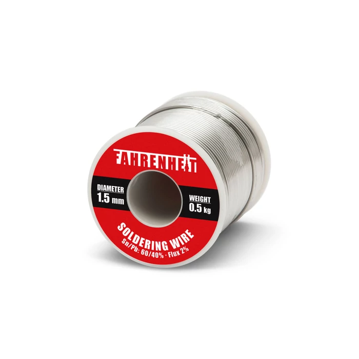 Fahrenheit forrasztó ón 1,5 mm átmérő 0,5 kg 55088