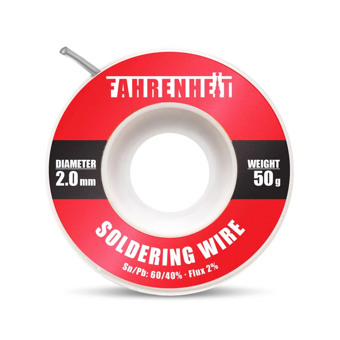 Fahrenheit forrasztó ón 2 mm átmérő 50 g 55137