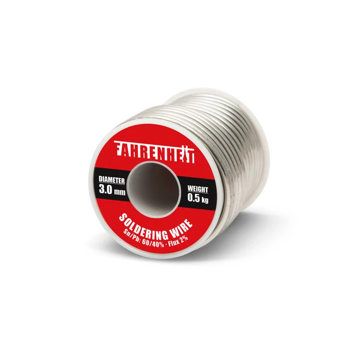 Fahrenheit forrasztó ón 3 mm átmérő 0,5 kg 55090