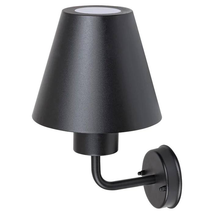 Favara kültéri fali lámpa E27 1X14W fekete Rábalux 8844