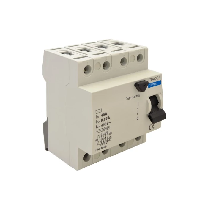 Fi 380V  40/A0,03  TRACON TFV4