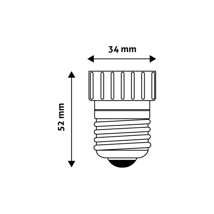 Entac foglalat átalakító E27-GU10