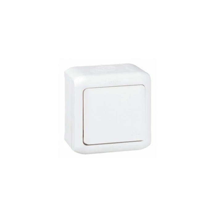 Forix IP44 falon kívüli keresztkapcsoló 10 AX - 250 V~ fehér