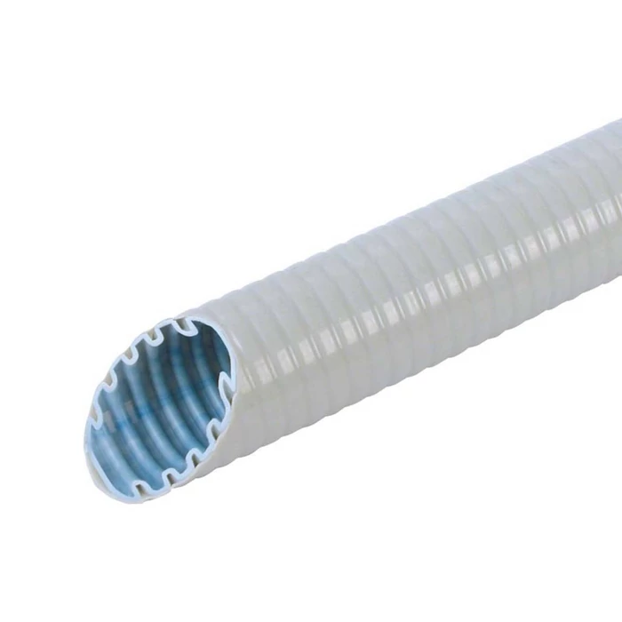 Fränkische lépésálló gégecső betonba 32 mm szürke PVC-U bevonat FFKuS-EM-F 32 25m/tekercs 25310032