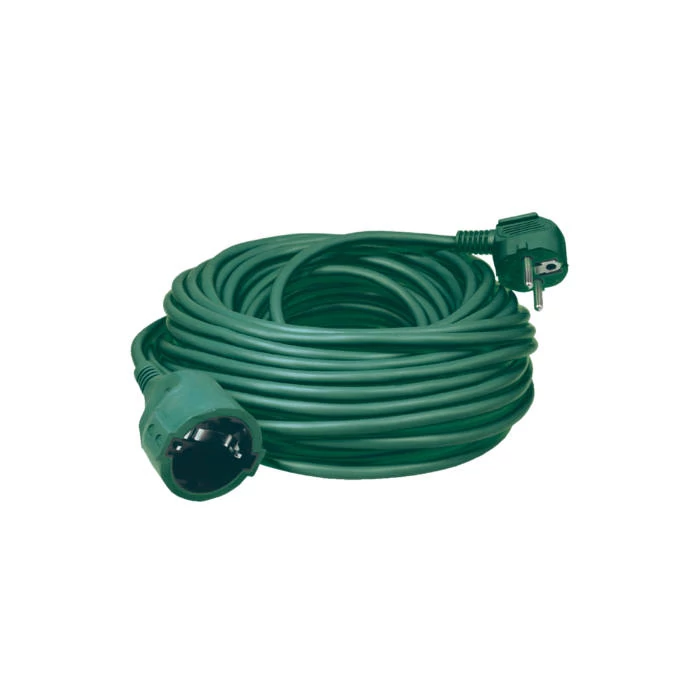 Fünyíró hosszabbitó 5m MT 3X1,5 zöld NV