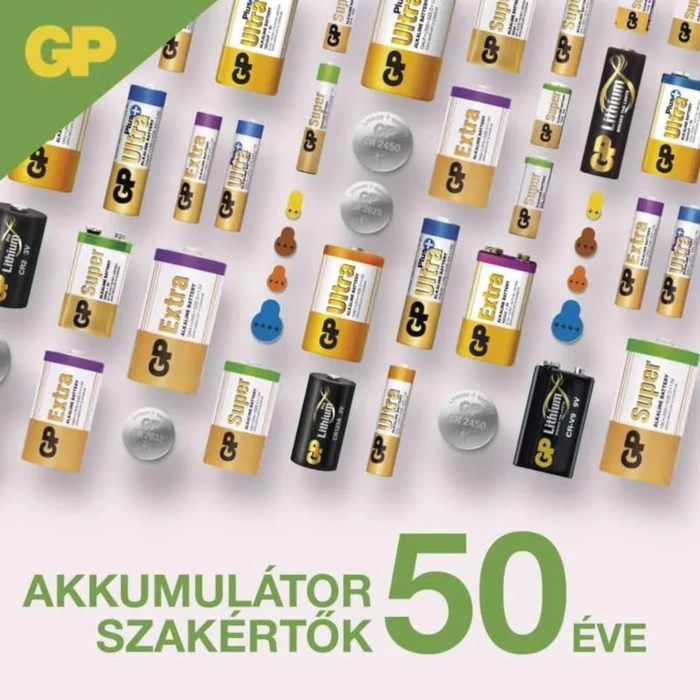 GP Alkáli gombelem LR44 (A76) B1376