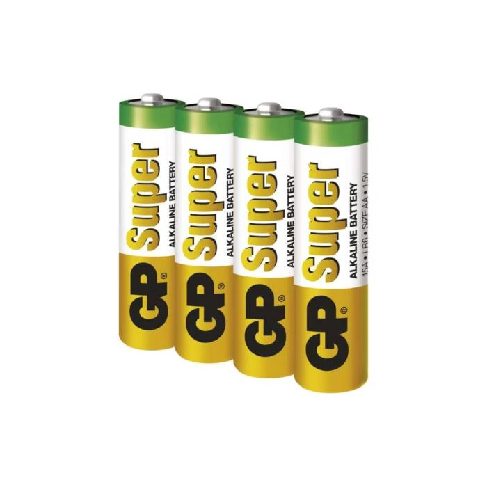 GP SUPER alkáli elem LR6 (AA) 4 db/ bliszter B1321