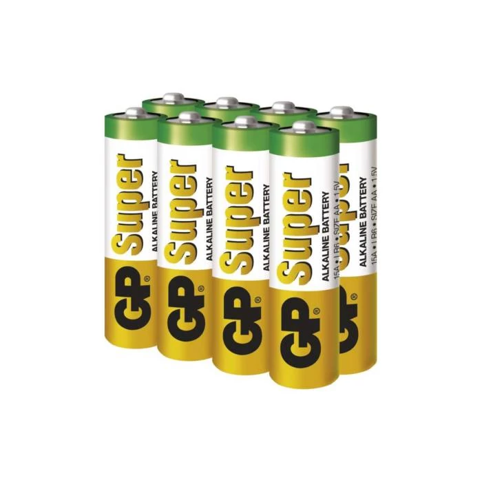 GP SUPER alkáli elem LR6 (AA) 6 db+2db/bliszter B13218