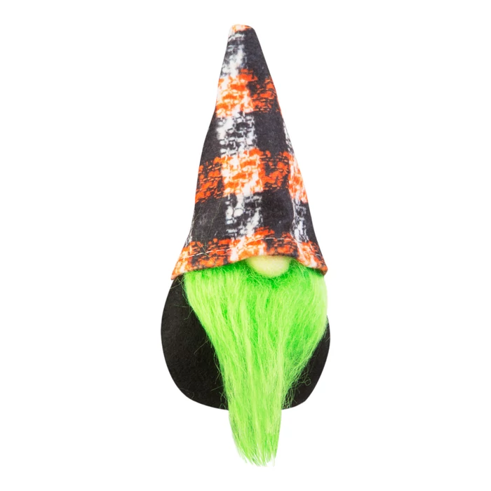 Halloween skandináv manó 16 cm zöld 58136B