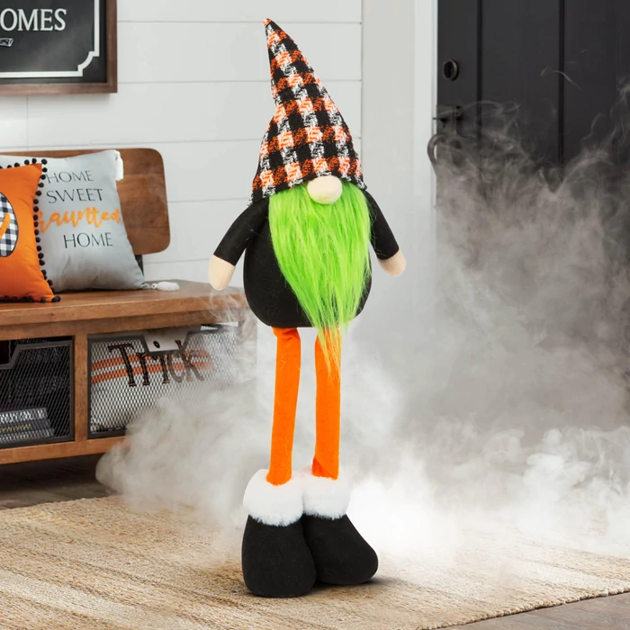Halloween skandináv manó 60cm zöld 58134B
