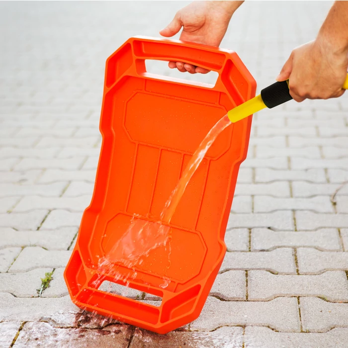 Handy gumi szerszámos tálca tárolórekeszekkel fogantyúval 11985C