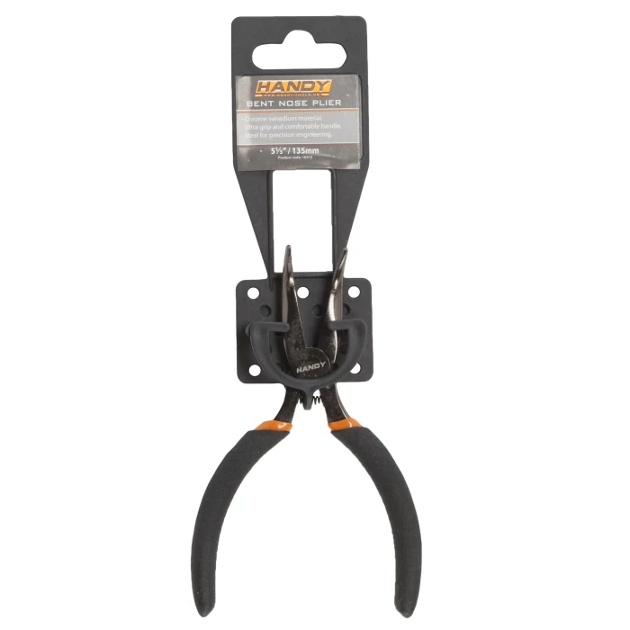 Handy hajlított laposfogó gumírozott nyéllel 135mm 10313
