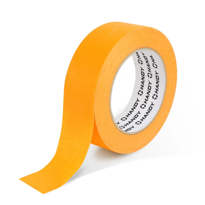 Handy maszkolószalag 50mx24mm hőálló narancssárga 11061