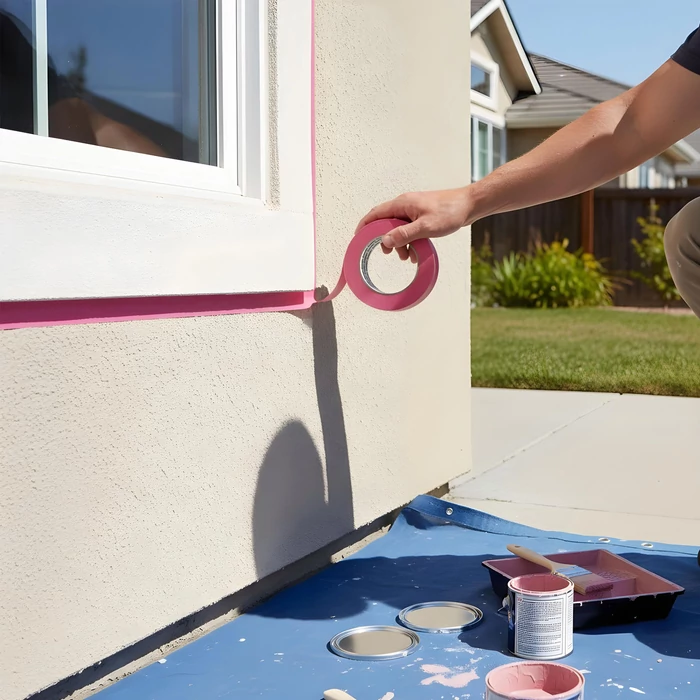 Handy maszkolószalag 50mx24mm rózsaszín 11064